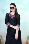 Anokhi By Rasili Nx Heavy Rayon With Chikankari Embroidery Work Kurti With Bottom Wholesale Suppliers In Mumbai